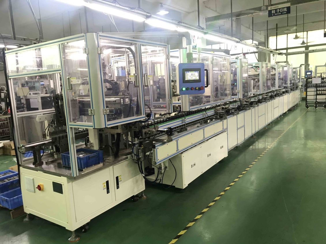 重庆推杆电机自动化生产线